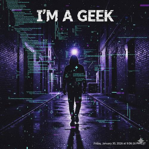 I'm a geek synth